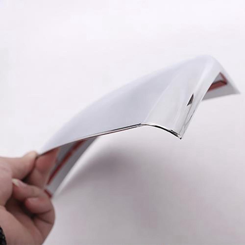 RR-Chrome ABS Car Side Rearview Mirror Cover Trim For Toyota- Sequoia 2007-2020