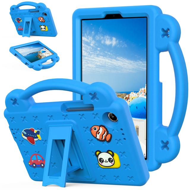 EVA Kids Cute Case For Lenovo Tab One (K9) 2025 8.7 inch TB305FU Built-in Kickstand DIY Funda Tablet Cover With Portable Handle Tab One (K9) TB305FU