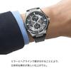 Citizen Watch Atessa Eco-Drive Ring Solar ACT Line Triple Calendar Moon Phase BU0060-09H Men's Silver Black