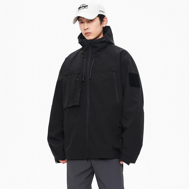 Autumn Waterproof Functional Windbreaker for Couples - Unisex Outdoor Jacket