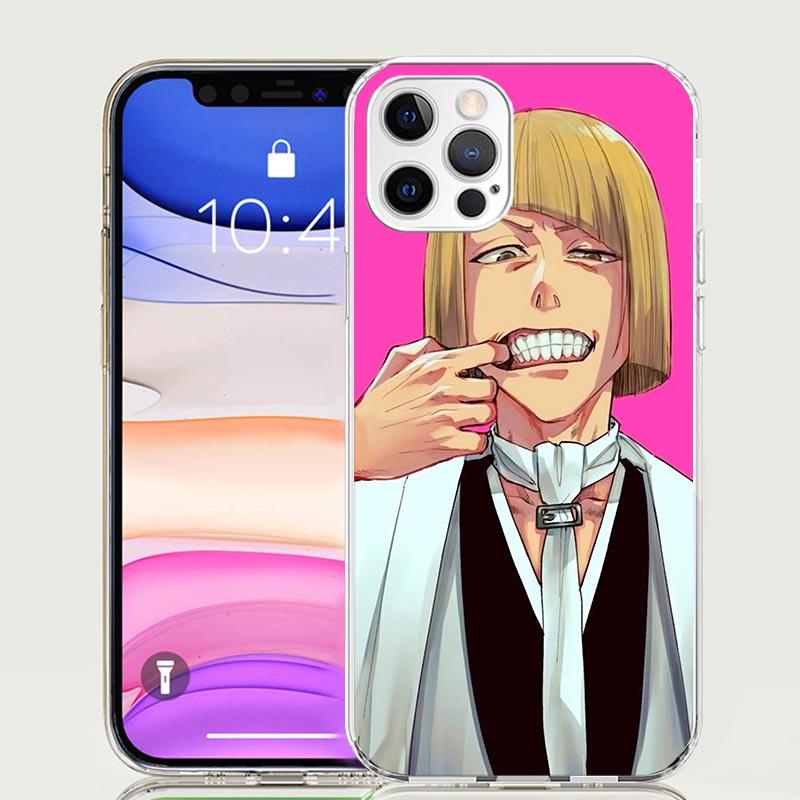 Bleach Shinji Hirako Phone Case for Apple iPhone 17 Air 16 15 Plus 14 + 13 Mini 12 11 Pro Max 7 8 SE 16Max Soft Shell Cover Coqu