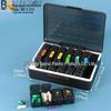 7-Day Round Petal Pill Box: Compact 7-Grid Medicine Organizer for Travel