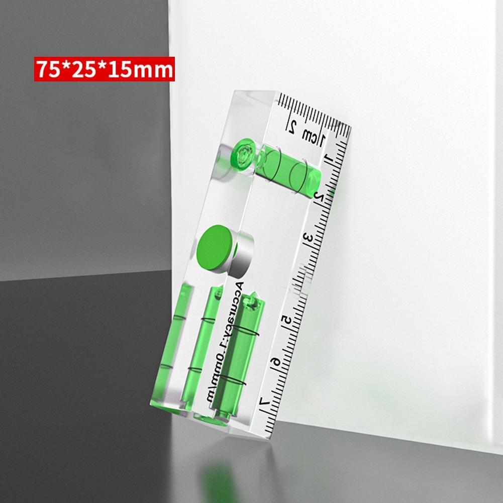 

Accurate Measurement Acrylic Mini Level Strong Magnetic Ruler
