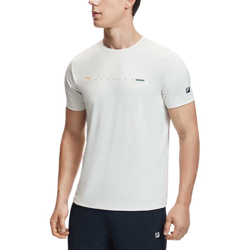 Fila Fitness SS24 T Shirt Men's Jade White A11M421107FWT
