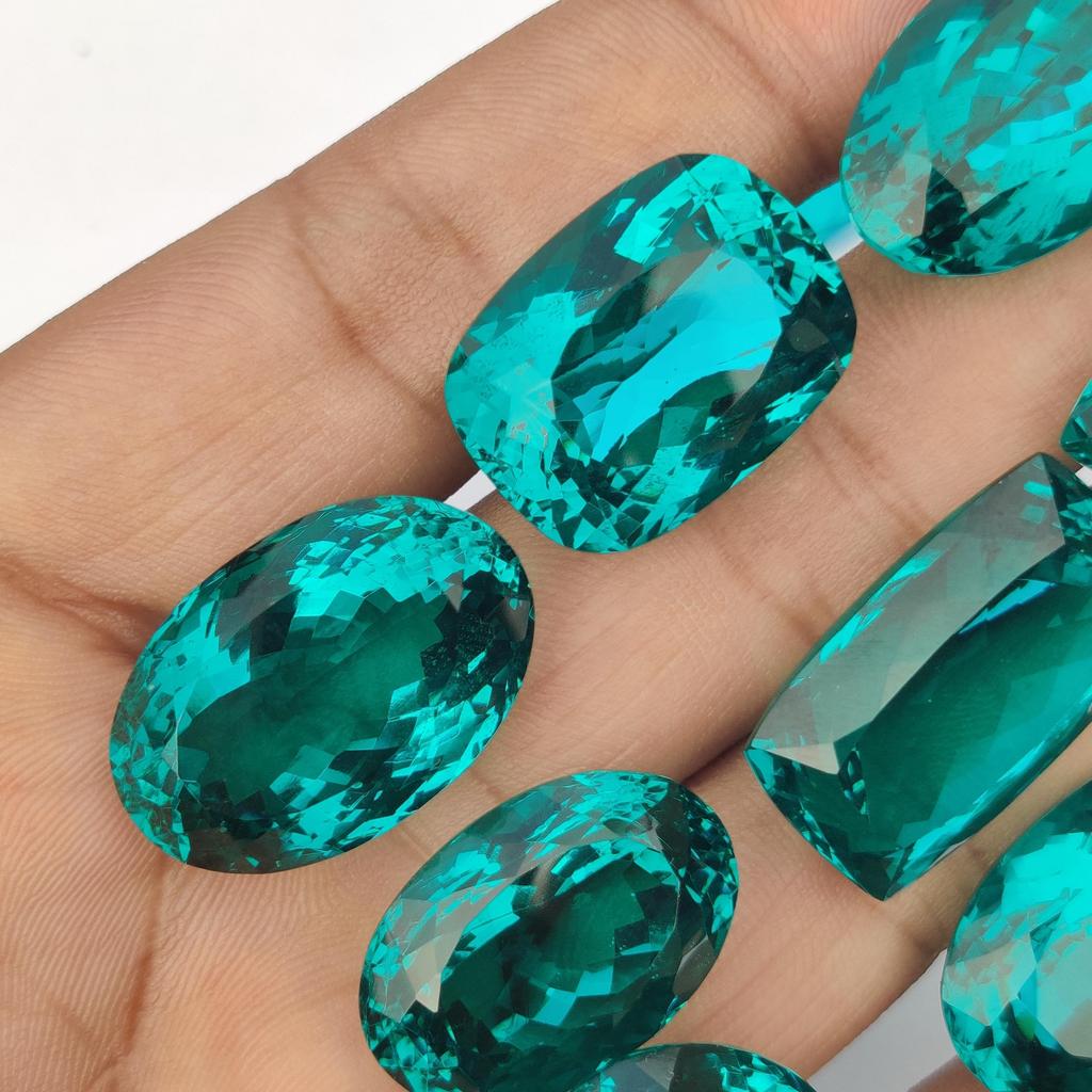 25 To 35 Carat Average Size Natural London BT Shade Glass Stone, Healing Loose Stone Lot, Natural Stone.