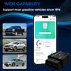 Bluetooth OBD2 skener APP pre auto: Bezdrôtový jednoduchý setup 1S Automatické pripojenie k telefónu - Čítačka chybových kódov motora vozidla s funkciou vymazania/resetovania Diagnostický nástroj