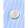 Uniqlo Super Non Iron Jersey Shirt  Long Sleeve Button Down Collar  Stripe B