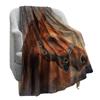 Cartoon animal and flower patterns digital-printed polyester velvet flannel cover blanket Fleece sofa cover blankets for beds