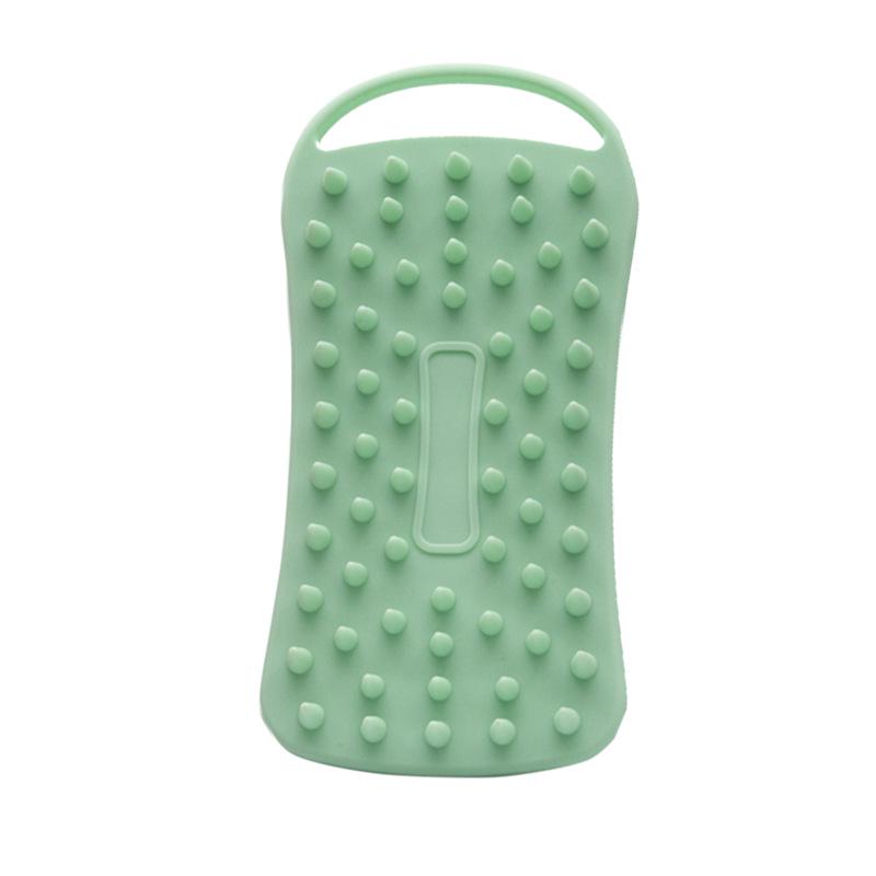 Double-Sided Silicone Bath & Massage Brush for Babies