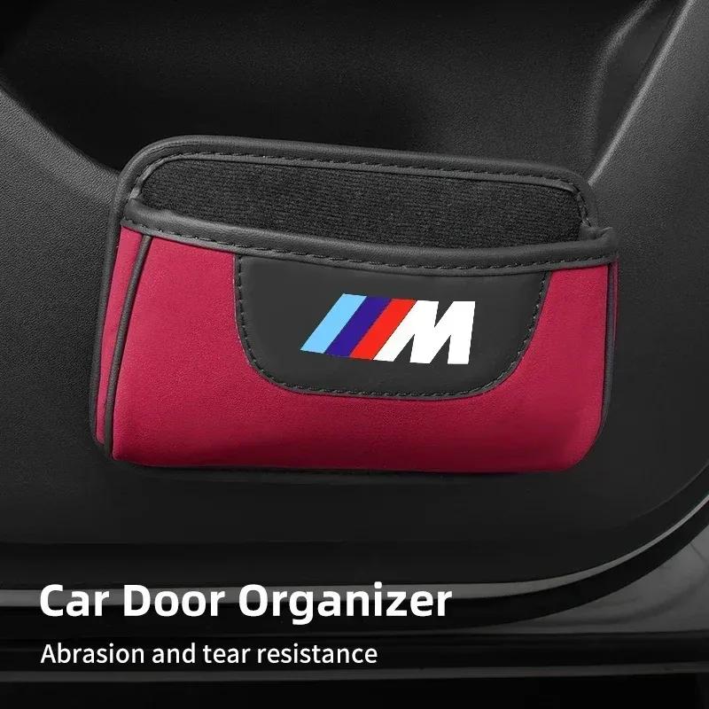 -Car Door Storage Box Pocket Key Phone Holder Seat Back Organizer For BMW 3 5 Series X1 X3 X5 F10 G30 G60 F30 G20 G32 G01 G02 G0