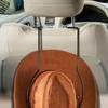 Hat Storage Organizer for Trucks Featuring a Clip for Holding Cowboy Hats in
