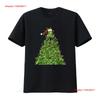 Vtg Frog Stack Tree Christmas Nature Art T Shirt 2003 Mens Tag Large Lights Vintage Washed Vers