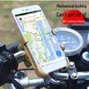 Aluminum Alloy Phone Holder for Bikes and Motorcycles - Suitable for GPS and Navigation