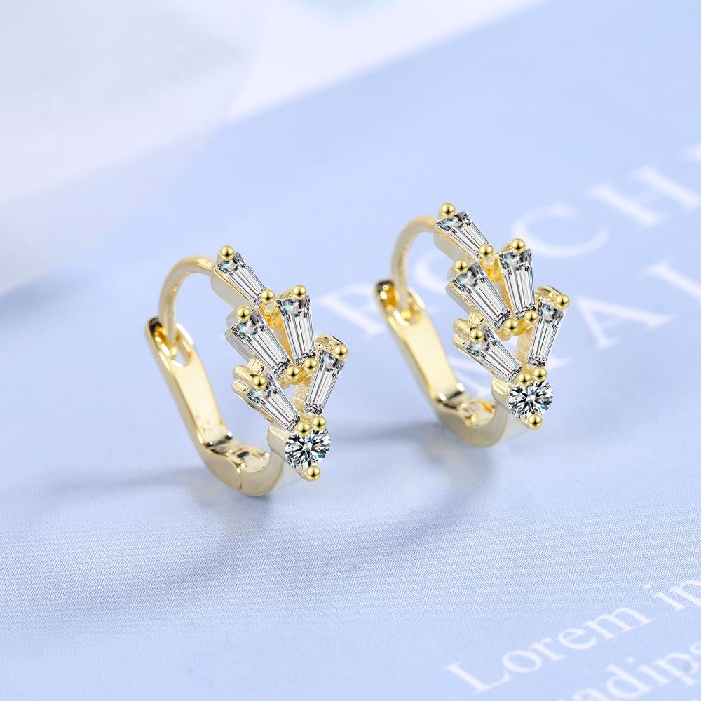 New 925 Sterling Silver Heart Stud Earrings For Women High Quality Exquisite Student Girlfriend Jewelry Accessories Heart GiftGood Product