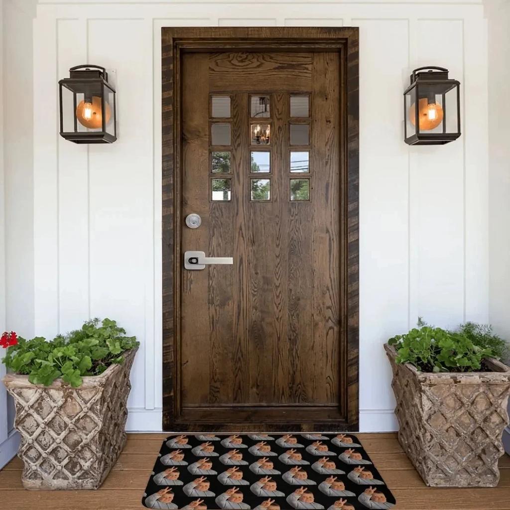 Hasbulla Magomedov Home Entrance Doormat Decoration Carpet for Living Room Decor Bathroom Non-Slip Floor Mat Welcome Rug