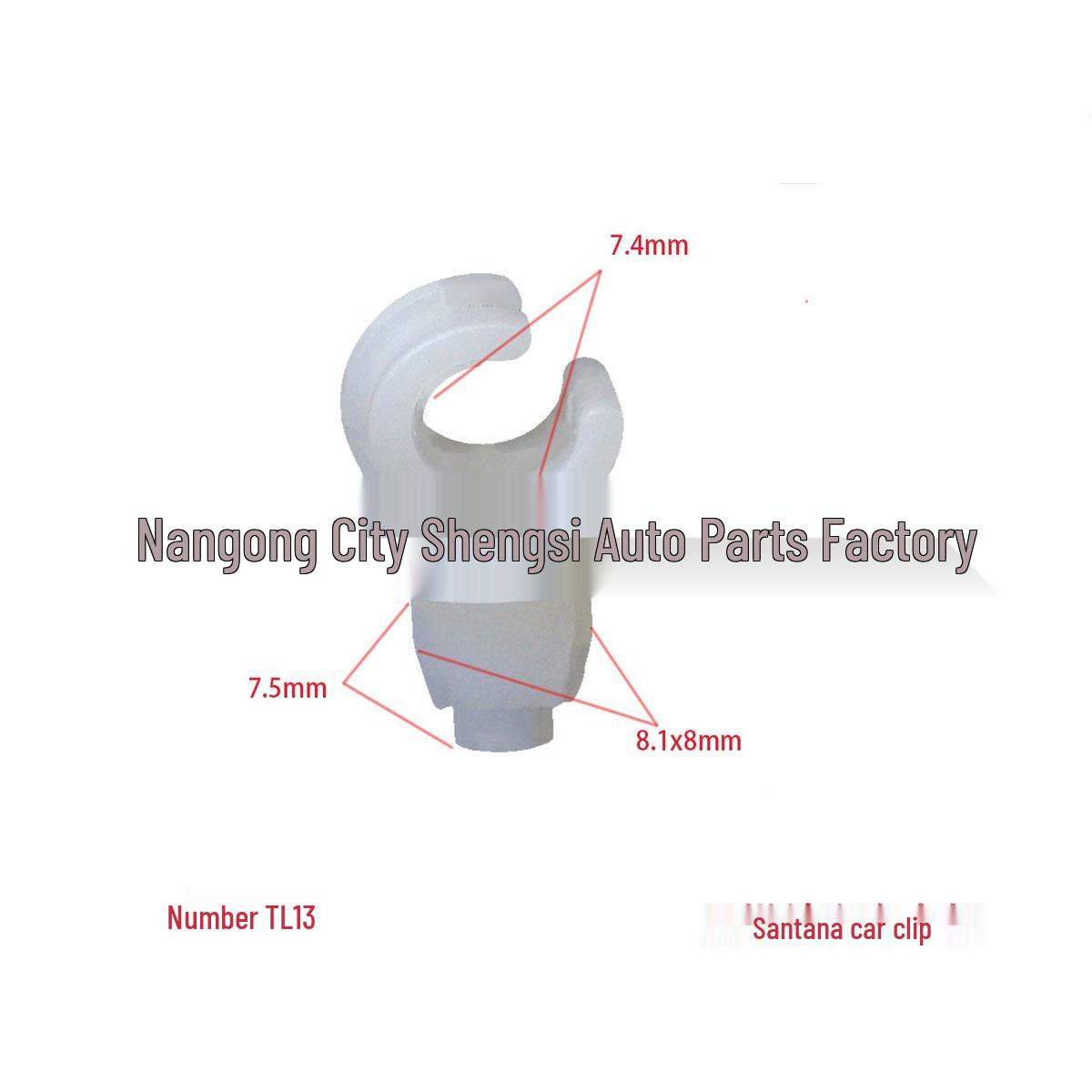 

Volkswagen Santana Jetta Bora Hood Trim Panel Installation Clips, 1999 10,000