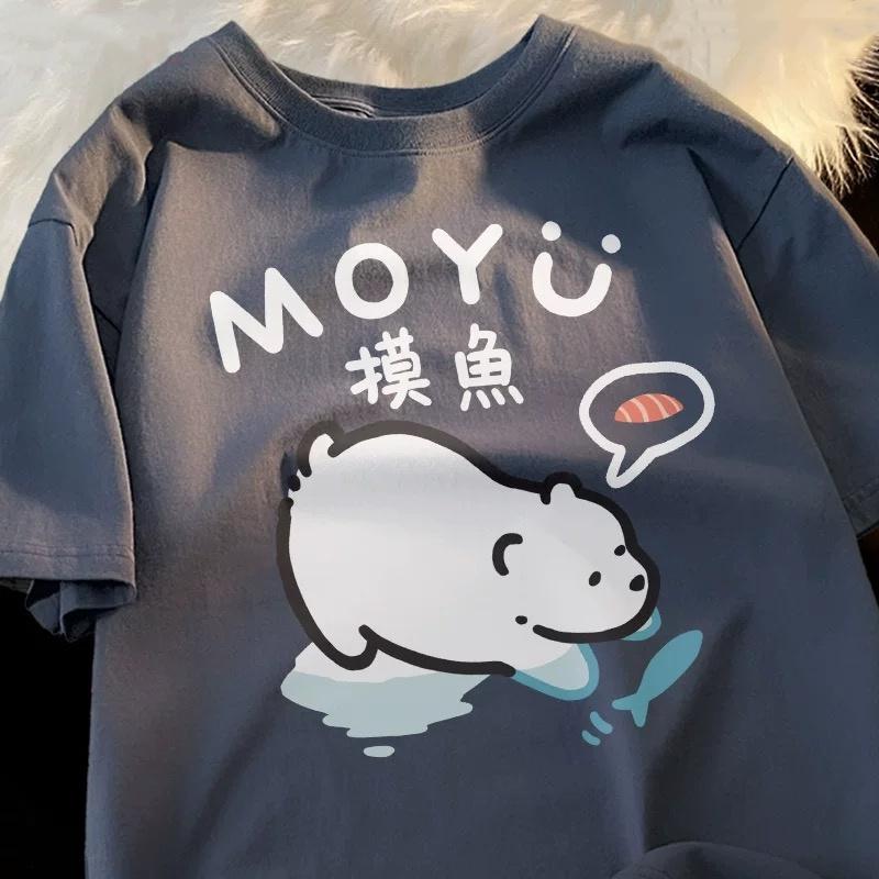 Voice Call Cat Japanese Style T Shirt Men Women Fashion Tshirts Summer Tops Cotton Loose Street Hip Hop T-Shirts 5XL