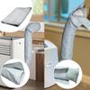 Air Conditioner Hose Cover Exhaust Pipe Protection Cover Dustproof Heat Insulation Wrap Interface Protective Sleeve Accessory