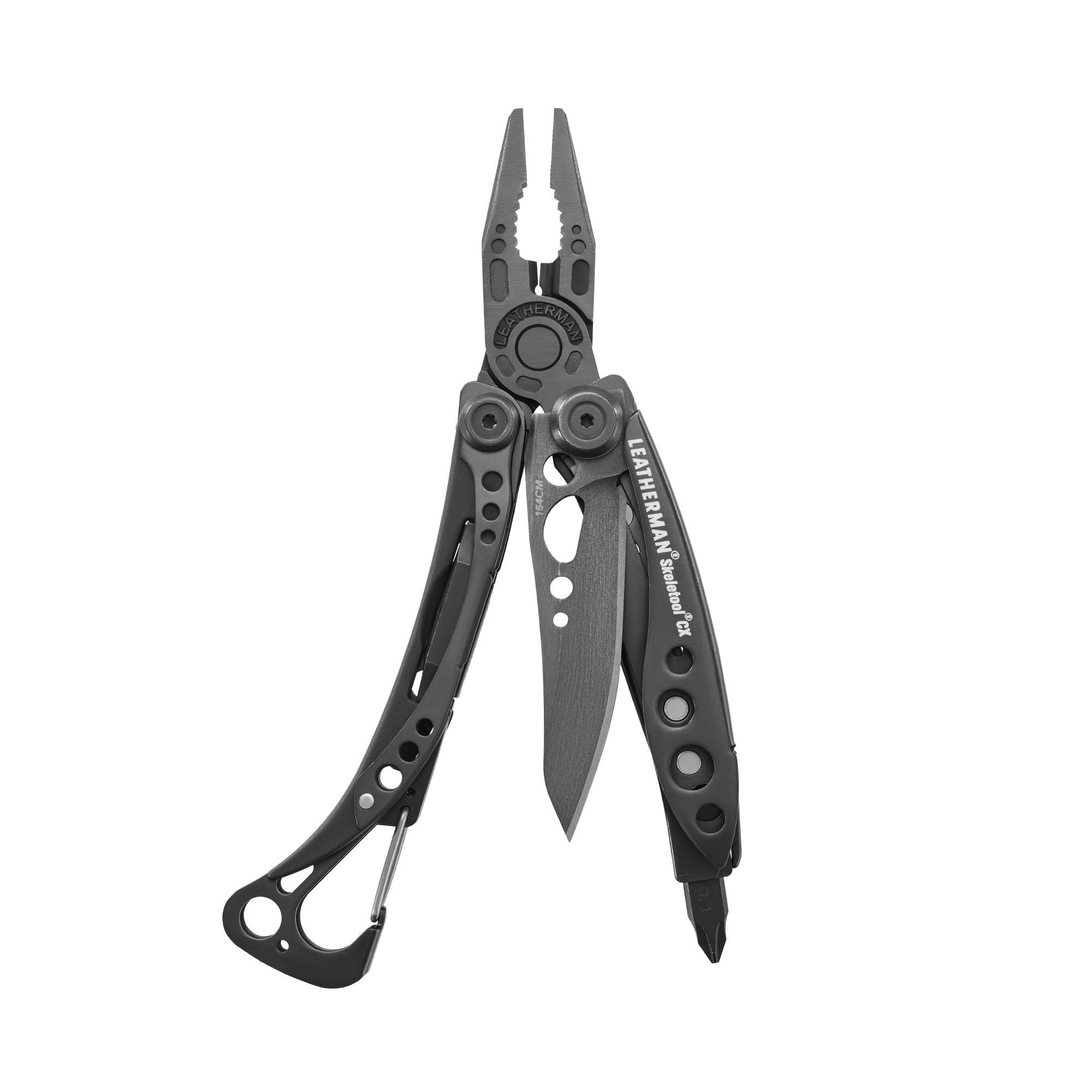 

LEATHERMAN Multi-Tool Pliers SKELETOOL CX [Genuine Japanese Product] 25 Year Warranty [Onyx]