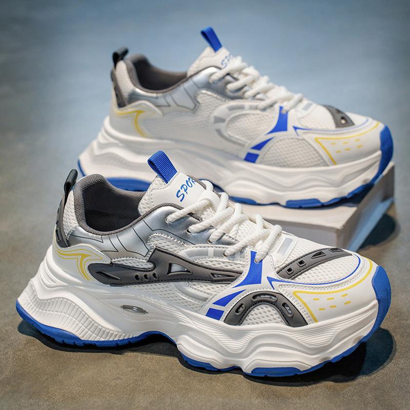 Sommer neue dicke Sohle Retro alte Sport- und Freizeitschuhe Papa-Schuhe