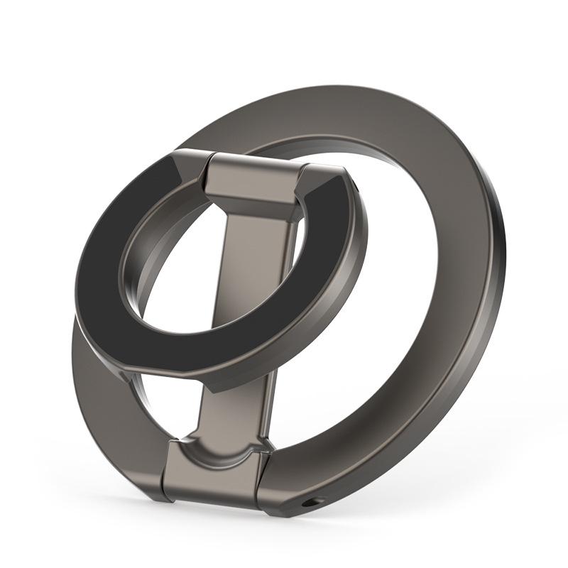 MagSafe Double-Sided Magnetic Phone Holder with Rotating Ring
