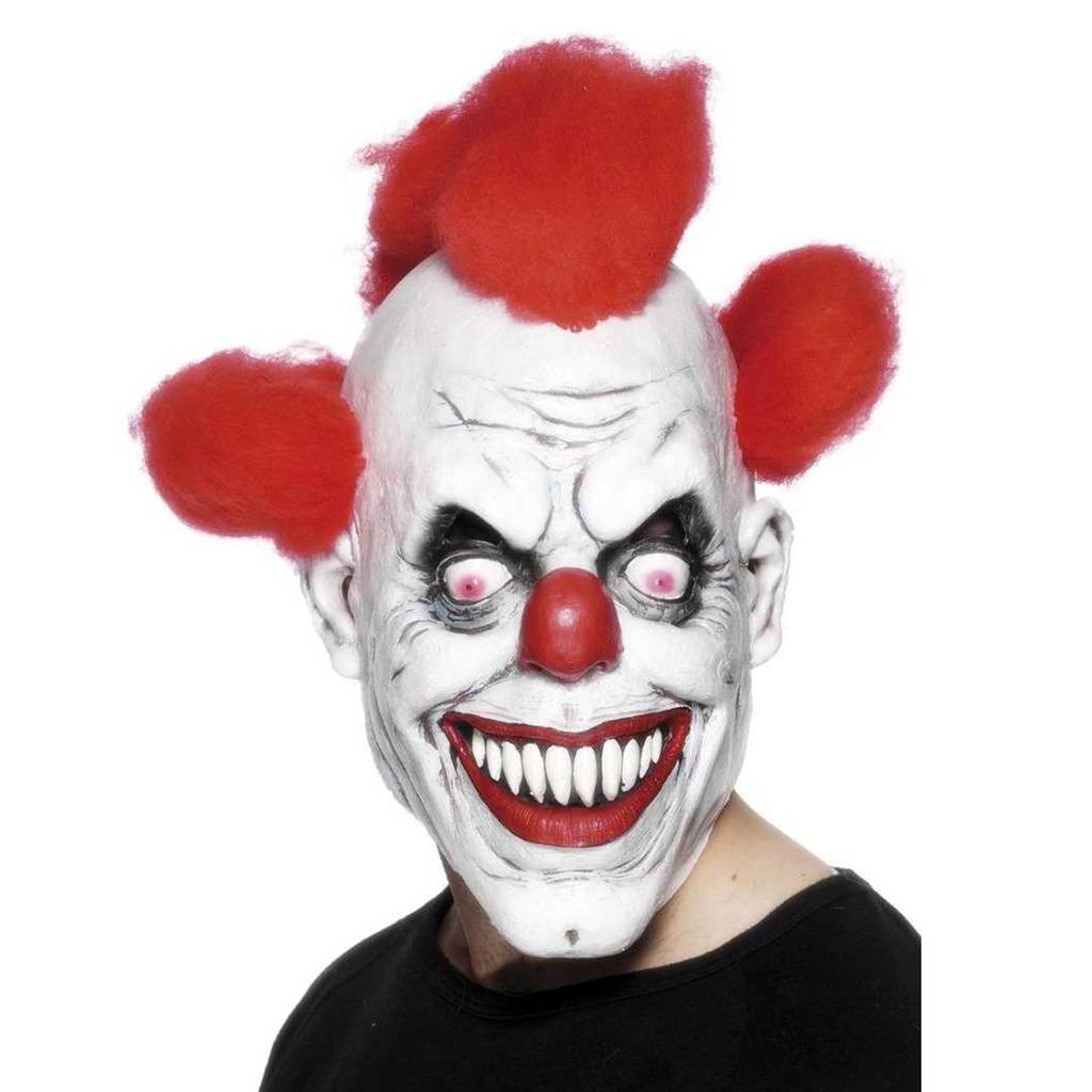 Smiffys Unisex Adult Clown Latex 3/4 Mask