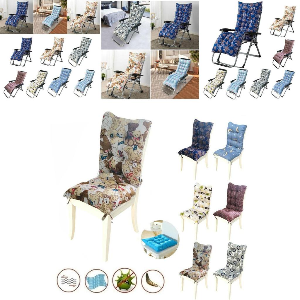 Quality Fabrics And Precision Suture Floral Bear High Back Chair Cushion**
