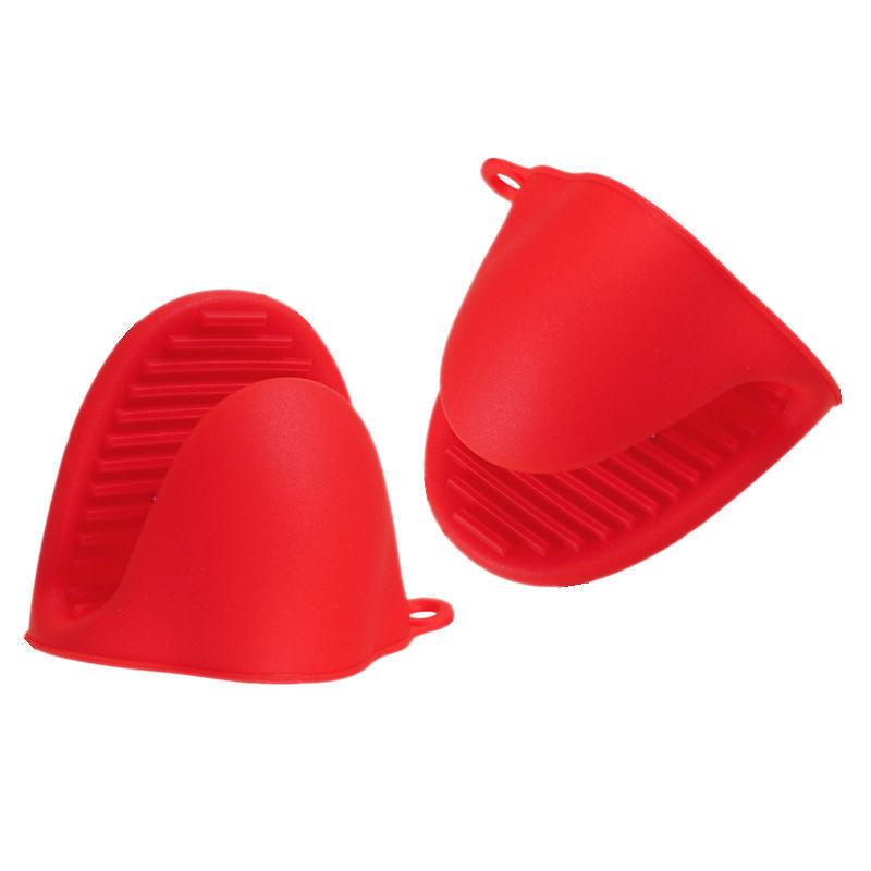 2/1PCS Silicone Heat Proof Kitchen Oven Household Microwave Baking High Temperature Oven Hand Clamps