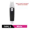 1pc Nose Hair Trimmer Implement Shaver Clipper Men's Ear Neck Eyebrow Trimmer Shaver Man Clean Trimer Razor Remover Kit