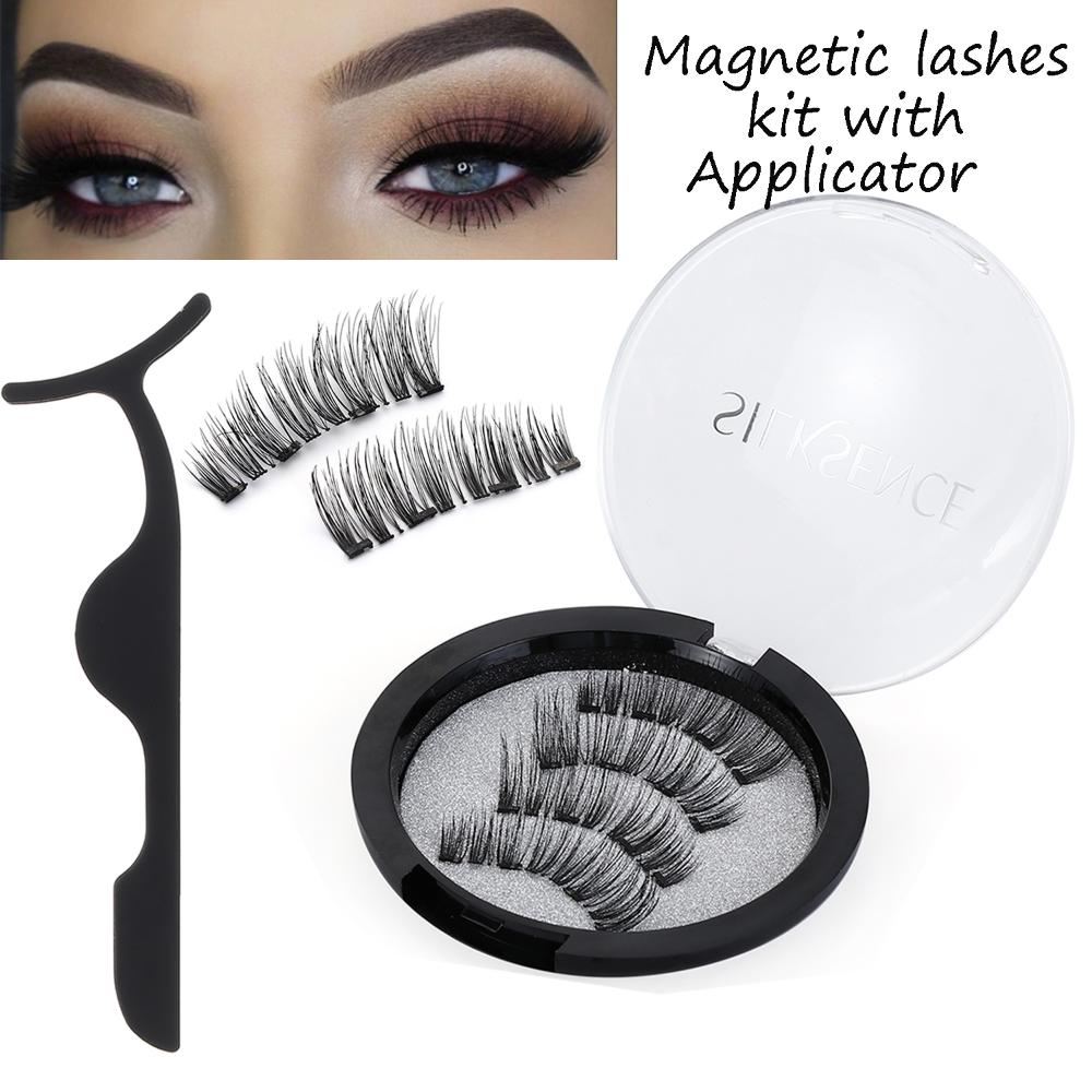 

Magnetic Lashes Without Eyeliner No Glue No Liquid Eyeliner Needd Fourfold Ultra Thin Magnets