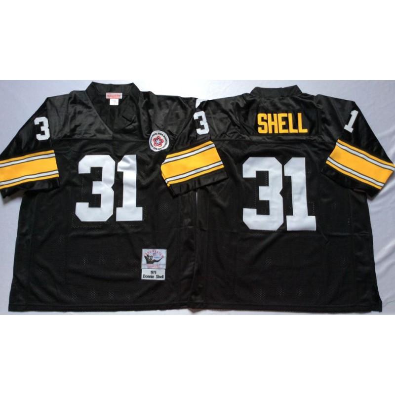 Pittsburgh Steelers Retro NFL Football Jersey Men Women Sportswear Cotton Blend Athletic Top