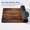Large Mouse Pad Gaming Accessory XXL Wood Grain Texture Deskmat Non-Slip Base Computer Extended Mousepad Keyboard Laptop Micepad