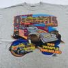 Vtg 90s MEME DESANTIS THE TEMPLE TORNADO RACING T-Shirt L Modified Car