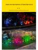 RGB Solar Lawn Spotlights - Outdoor LED Landscape Lights for Courtyard & Trees