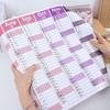 2026 English wall calendar, Dry Erase Wall Planner Agenda Planner Thick Paper new year Large calendar for home school office