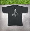 F**k You 90s T Shirt Middle Finger Fcuk Y2k Tee