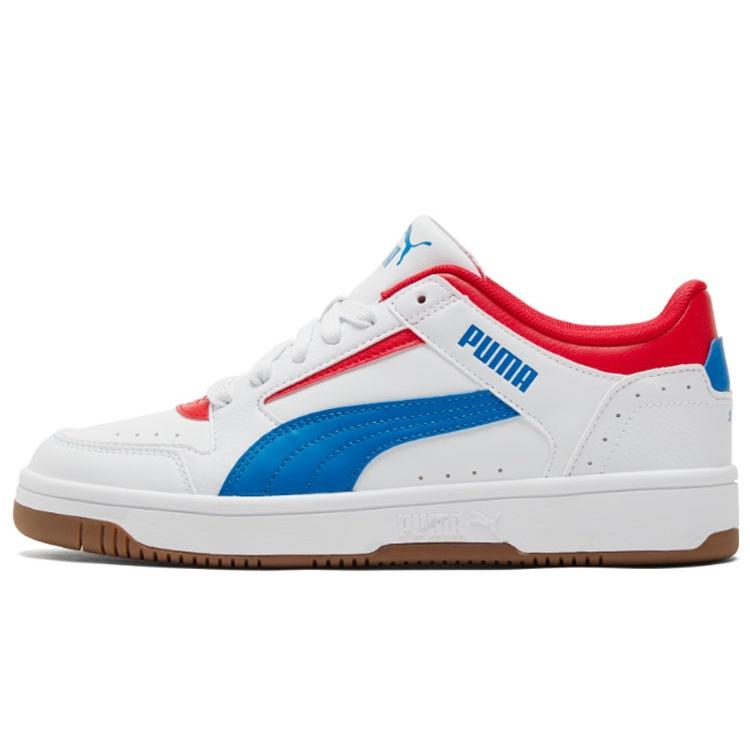 PUMA Rebound Joy Low White Future Blue High Risk Red Men s 380747-03 EU 37