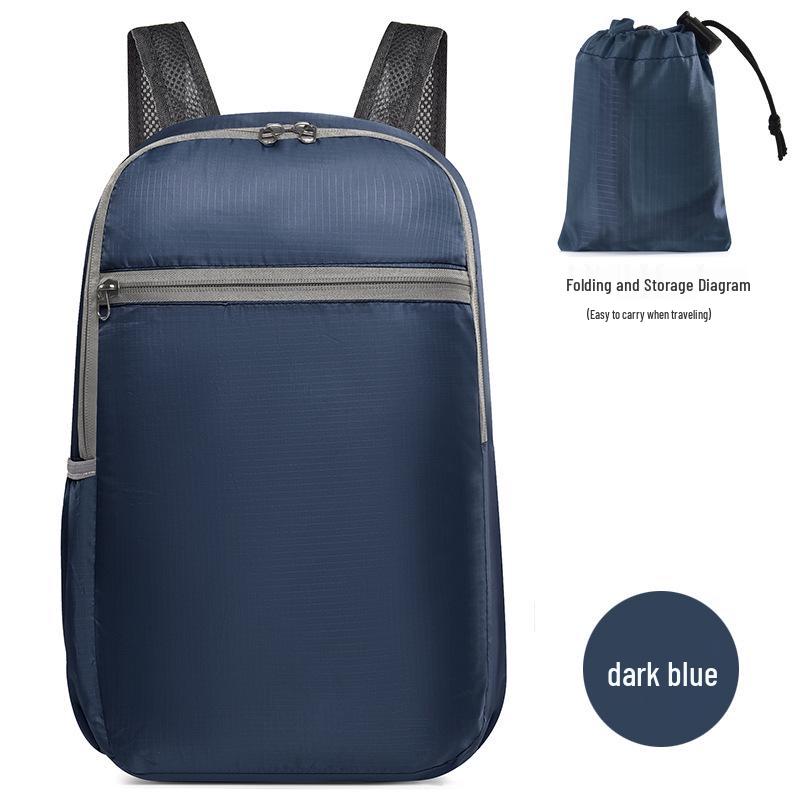 Leichter Faltbarer Outdoor-Radrucksack - Großes Fassungsvermögen für Männer & Frauen, Ideal für Pendeln, Wandern & Bergsteigen