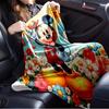 1pc Flannel Cartoon Mickey Pattern Throw Blanket for Room Decor, Soft and Comfortable, Great Gift, Must-Have for Home