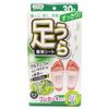 T.H.T. Refreshing Foot Sap Sheets, One-Touch Type, Green Tea Scent, Made In Japan, 30 Sheets