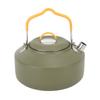 1L Utomhus Vattenkokare Värmebeständig Rostfri Tekanna Bärbar Camping Vattenkokare med