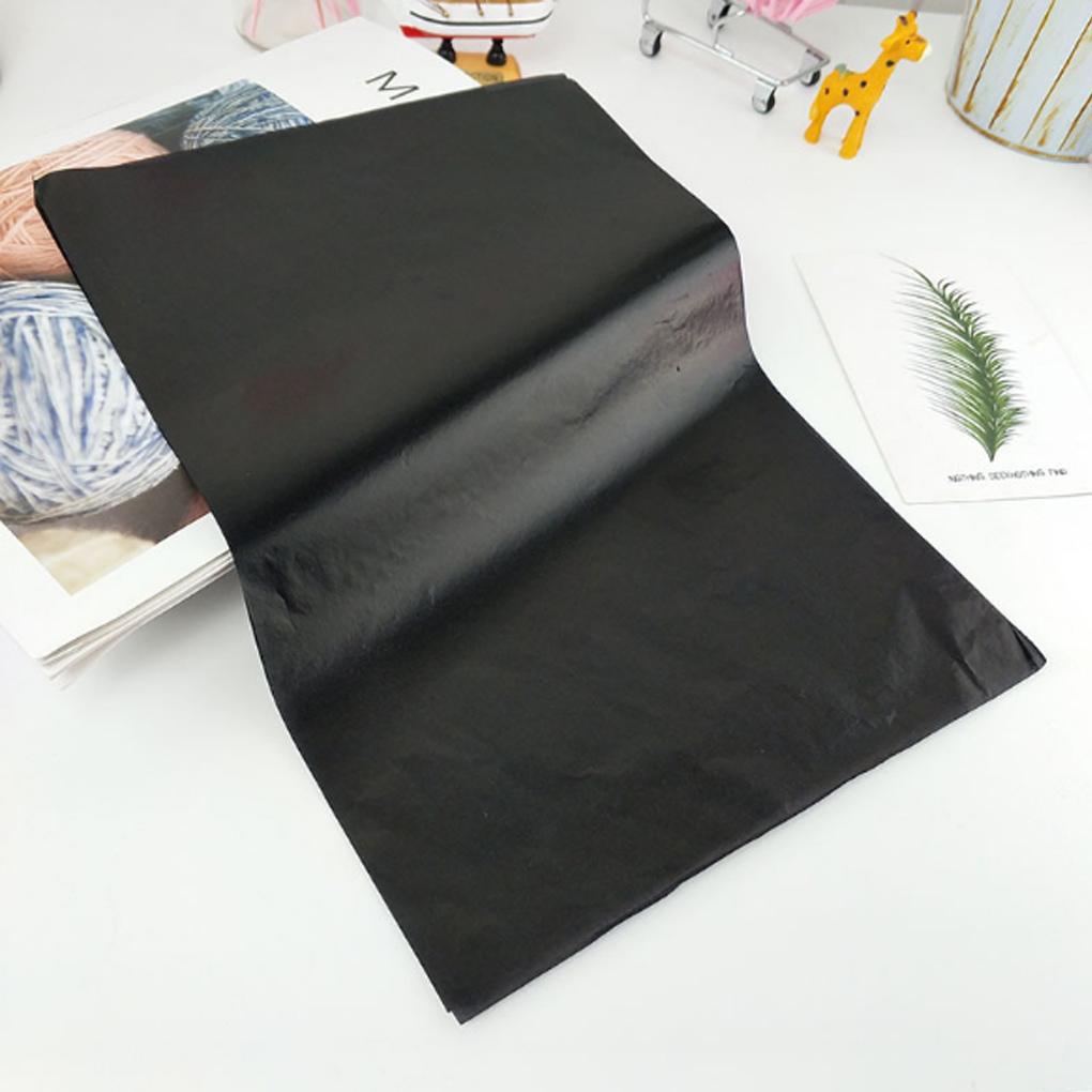 Pack of 25 9x13 Inches Carbon Transfer Paper Wide Application Not Easy Wrinkle Clear Pattern Line Integrity Graphite Papers