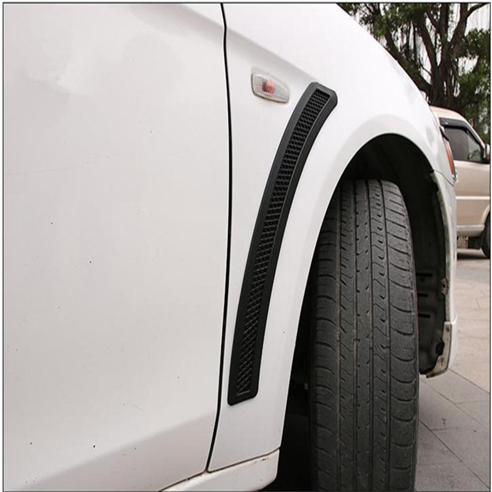 2x LEFT&RIGHT Car Front Wheel Fender Air Vent Cover Trim For 08-15 Lancer EVO X