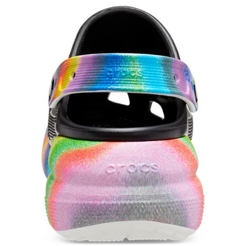 Crocs Classic Crush Spray Dye Clog Unisex  Black