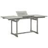 VidaXL Garden Dining Table (120-170)x80x75 Cm Solid Acacia Wood 316575
