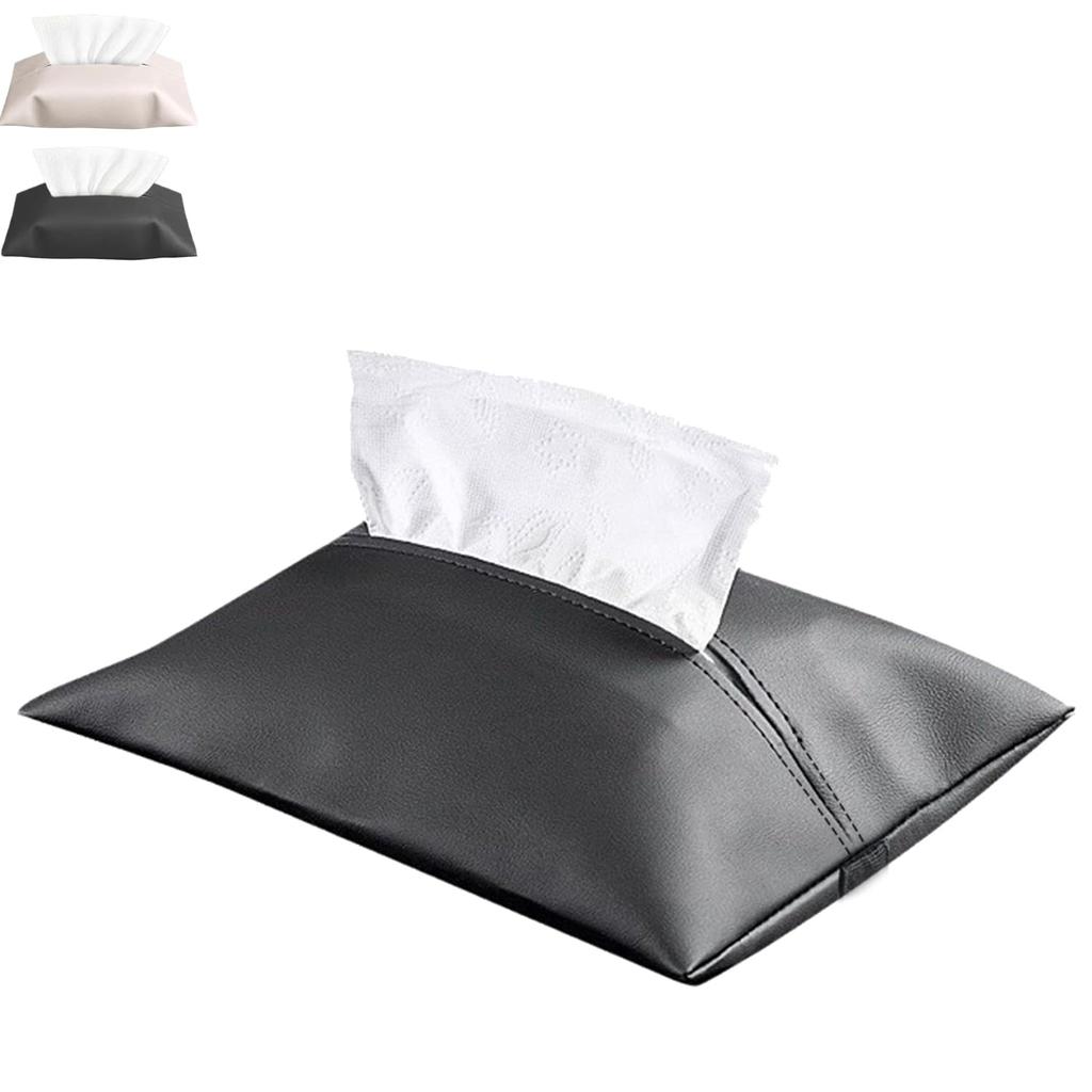 DZANNC Car Tissue Case Car Tissue Holder Tissue Box PU