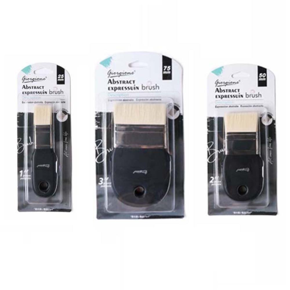 3pcs/set Lightweight Nylon Paint Brush Soft Hair Wall Painting Art Supplies  Stationery