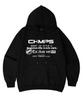 [6 Colors] Chmps Exclusive Oversized Hoodie B25St11 [Fleece-Lined/No-Fleece-Lined] (B Type)
