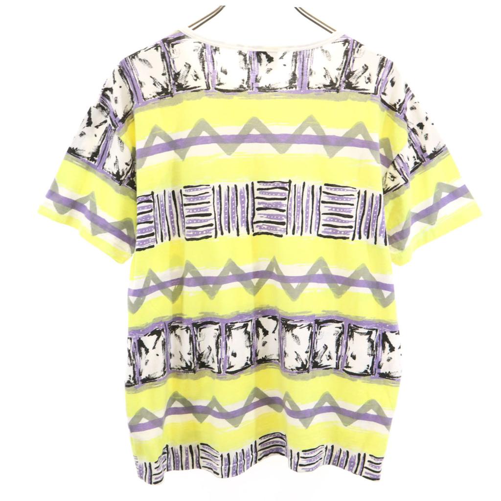 oceanpacific 90s Old Overall handle Short sleeve Single stitch T-shirt Men's Used