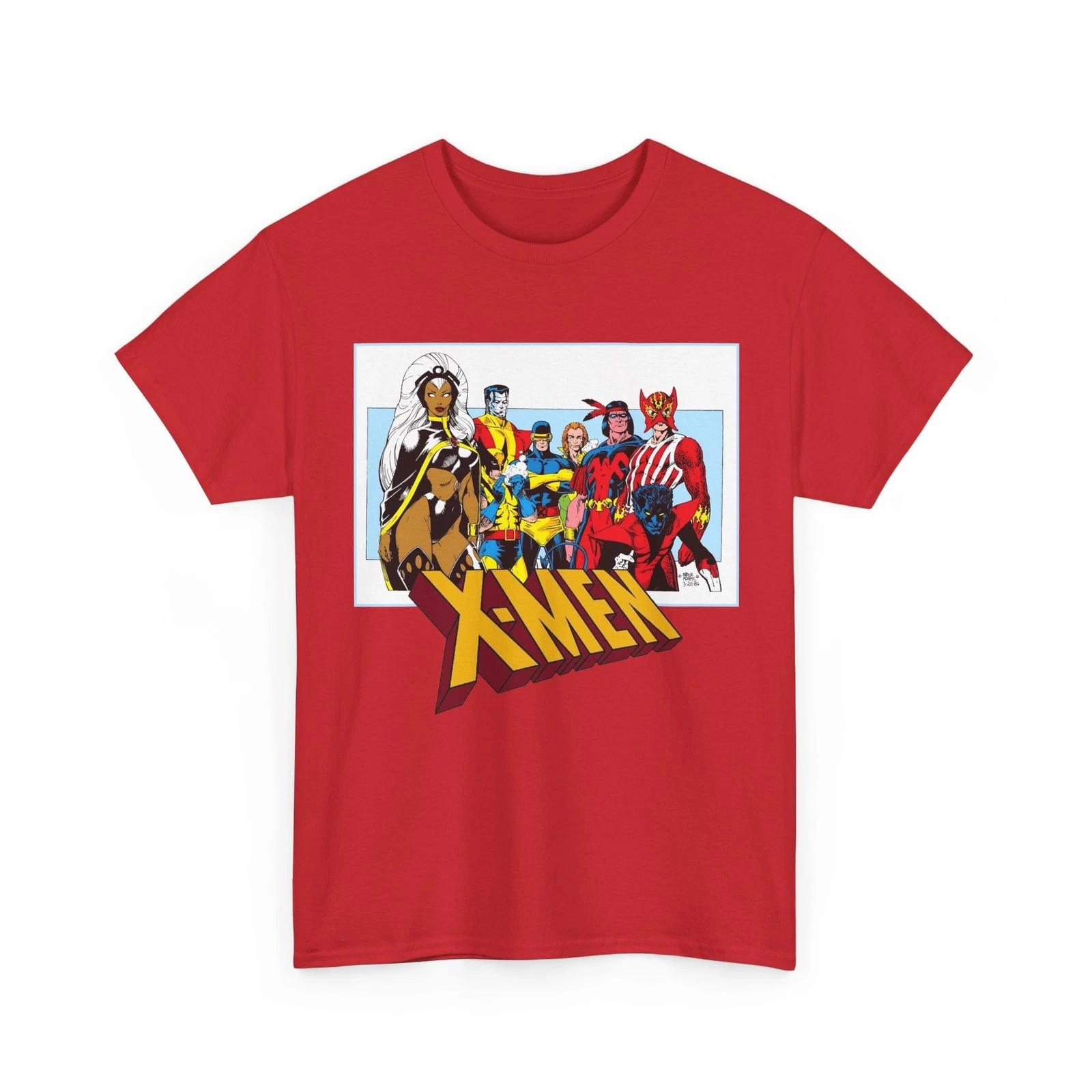 X-Men T-Shirt - Arthur Adams Art - Wolverine, Storm, Thunderbird - Marvel Comics XXXL